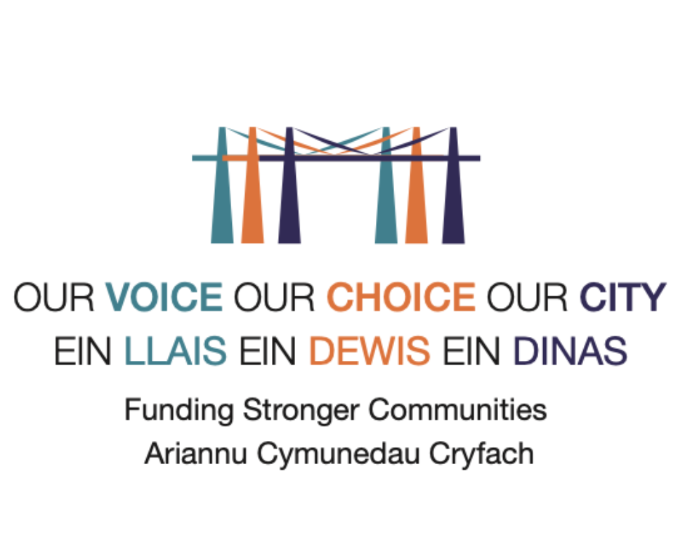 our voice our choice our city logo